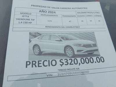 2024 Volkswagen Jetta 1.4 Trendline At